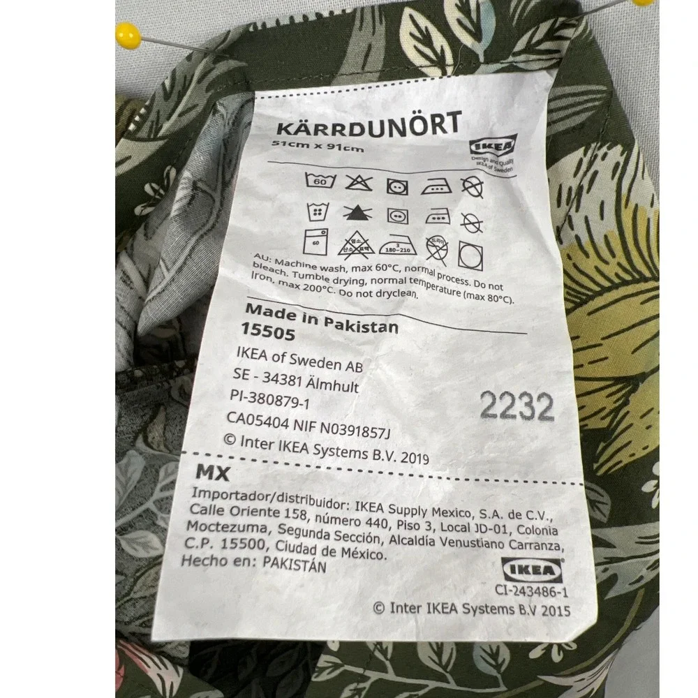 IKEA kärrdunört pillowcase